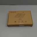 8W Solar Panel for Security Camera, Micro USB & USB-C Port Security Camera Solar Panel, IP65 Waterproof & 10FT Cable & High Solar Conversion Rate Solar Panels for Built-in Rechargeable Battery Cameras 1 Pack