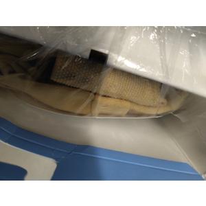 Amazon Basic Care Medical Compression Stockings for Circulation, Varicose Veins, Edema, Swelling, 20-30 mmHg, Women & Men Thigh Length Hose, Open Toe, Beige, X-Large (Previously NuVein)