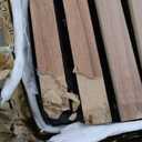 Art3d 4-Piece Wood Slat Acoustic Panels for Stylish Decor and Noise Reduction, 3D Textured Panel for Ceiling and Wall, Walnut (4Pcs - 94.5 * 7.9 inch)