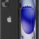 2 x Diverbox for iPhone 15 Case - [Shockproof] [Dropproof] [with Screen Protector ] Heavy Duty Protection Phone Case Cover for Apple iPhone 15 6.1 inch (High Gloss Black)