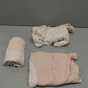 KeaBabies 3-Pack Organic Baby Swaddle Sleep Sacks - Newborn Swaddle Sack, Ergonomic Baby Swaddles 0-3 Months (Angelic)