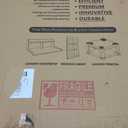 Washer Dryer Countertop with Cabinets, 2-Tier Laundry Countertop with Shelf