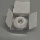 NatSumeBasics Marble Paper Clip Holder Magnetic Cute Paper Clips Dispenser with 100 Gold Paperclips for Desk Organizer Accessories Supplies (Marble)