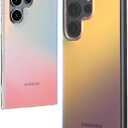 Iridescent Holographic Phone case for Samsung Galaxy s23 Ultra Case, [10FT Drop Protection] Translucent Matte Hard PC Back with Soft Silicone Edge Slim Protective for Samsung Galaxy s23 Ultra Case