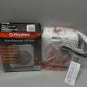 Pelonis 1500W 3-Speed Electric Fan-Forced Space Heater, Compact and Portable, Safety Features, White