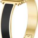 Gold Slim Watch Bands for Women Compatible with Apple Watch 38mm 40mm 41mm 42mm (S10/11) Jewelry Dressy Bracelet Metal Strap Adjustable for iWatch Series 11/10/9/8/7/6/5/4/SE 3/2/1