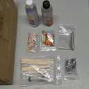 IGaiety Letter Molds Backward Alphabet Mold Starter Kit 206 pcs Silicone Number Molds Epoxy Resin Mold with Accessories for Resin Beginner Jewelry Keychain Craft Making Casting Large Set