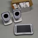 AXVUE HD Video Baby Monitor, 720P HD Image Quality, 5.0" IPS Screen Monitor & 2 Camera, Range up to 1000ft, 24 Hour Battery Life, 2-Way Talk, Split Screen, Night Vision, Temperature Monitor, No WiFi.