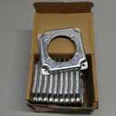 RACO 813C 1-Gang 6.5 Cubic Inch Square Cover, 10-Pack