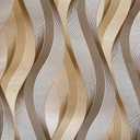 AMINAH DECO Wavy Stripe Modern Geometric Wallpaper 3D Textured Metallic Gold and Brown Traditional Wall Paper for Living Room Bedroom Accent Wall, 
Item Weight	2.4 pounds
Item Dimensions L x W	374"L x 20.8"W