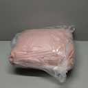 Blush Pink Couch Pillow 18x18 Inch, Soft Spring Valentine Cute Decorative Square Throw Pillow Farmhouse for Sofa Living Room Bed