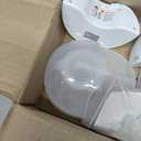 Hands Free Breast Pump Wearable MY-375 - Strong Suction, Low Noise, Wearable Breastfeeding Pump with 4 Mode &12 Levels, Portable Electric Breast Pump 24mm - 19/21/Insert/Flange, 2 Pack (White)