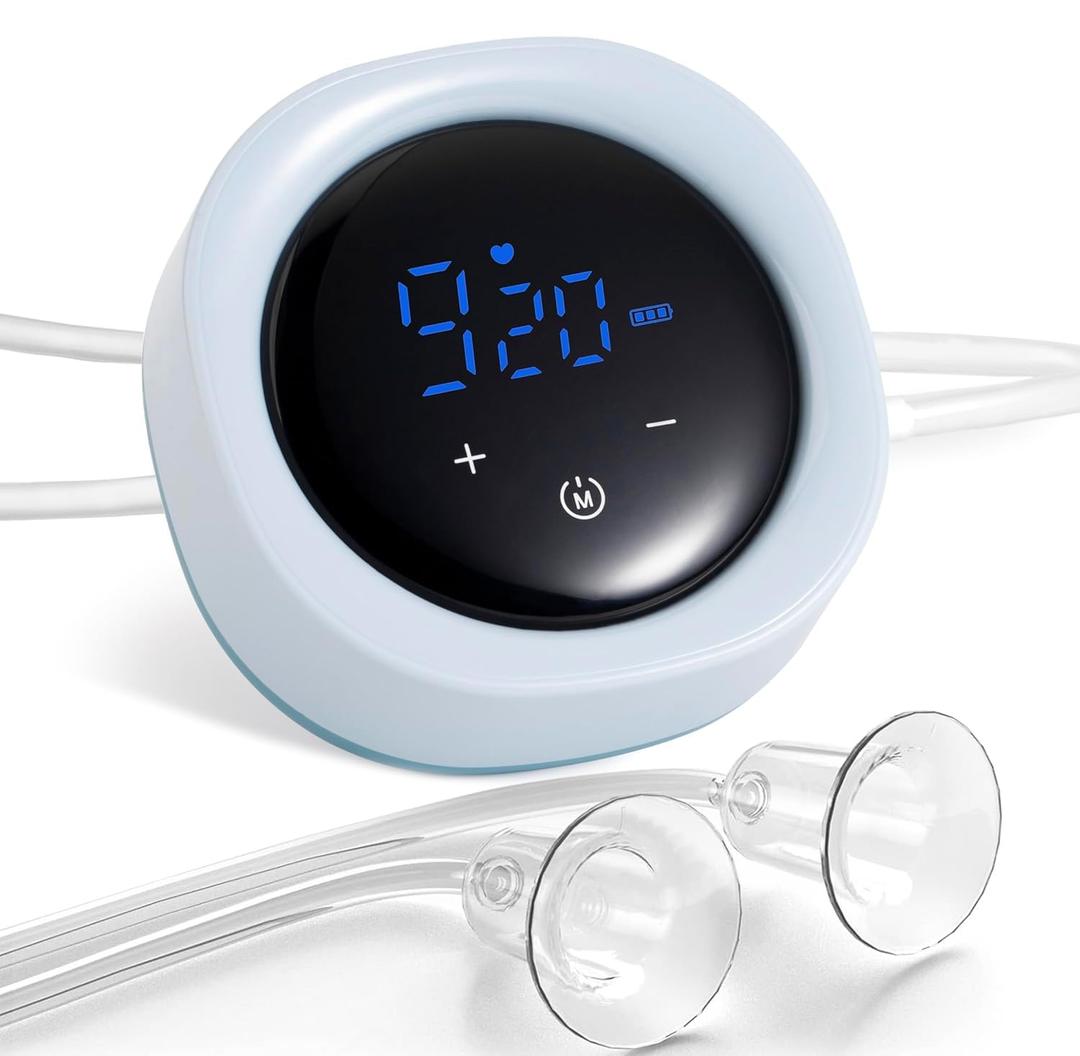 Electric Nipple Corrector for Flat or Inverted Nipples, Rechargeable Nipple Puller Sunken and Shy Nipples - Blue