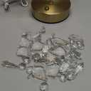 Vintage Lamp, 3 Colors 10 Brightness Crystal Lamp Flower Lamps, 3600mAh Rechargeable Lamps Cordless Lamps Bedroom Kitchen Bathroom, Desk Decor for Women, Valentines Day Gifts Valentines Gifts for Her (Gold)