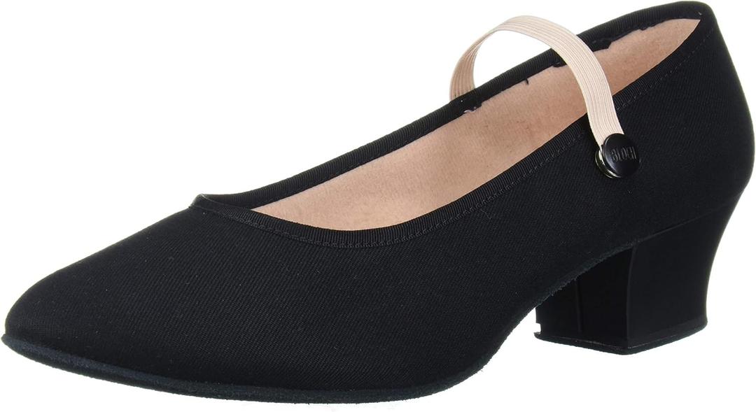 Bloch Girls Tempo AccentDance Shoe (6.5, Black)