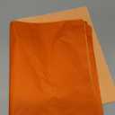 CHRORINE 50 Sheets Orange Tissue Paper Multicolor Art Gift Wrapping Paper Bulk for Baby Shower Wedding Birthday DIY and Craft Decor