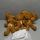 6 Sets Bear Blindfolded Diaper Changing Baby Shower Games Baby Dolls Diapers for Bridal Shower Gender Reveal Games Prizes Gifts for Adults Boys Girls (Tan)