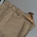 Tosewever Decorative Linen Table Runner with Tassels Tabletop Collection 14 x 72 Inches Table Runners for Everyday Dining Wedding Party Holiday Home Decor (14" x 72", Light Coffee)