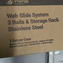 Web Slide System: 3 Rails, Storage Rack & Poster