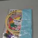 BEUNITONE 4 Set Leaves and Flowers Embroidery Kit for Adults Beginners DIY Starter Set with Stamped Flower Designs Needlework Fabric Embroidery with Instruction Cross Stitch Kits for Home Decor 8''