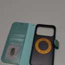 OCASE for iPhone 17 Pro Max Detachable Wallet Case with Card Holder, 2 in 1 PU Leather Flip Folio with RFID Blocking Stand Wrist Strap Shockproof Phone Cover 6.9 Inch 2025, Green