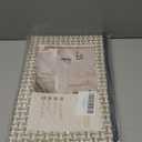 Bath Mat Bathroom Rugs Non Slip Washable, Soft Braided Ultra Thin Bath Mat, Super Absorbent Quick Dry Bath Rug Shower Mat, Rubber Backing, Fit Under Door Bathroom Floor Tub, Brown 20" x 31"