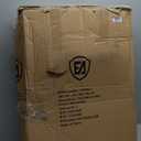 EVER ADVANCED Portable 30.7" Seat Height Tall Folding Camping Chair Directors Chair High Foldable Bar Stool with Side Table for Makeup Artist, Sports Event, Craft Show, Supports 350LBS (Blue Grey)