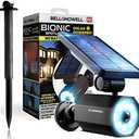 Bionic Spotlight Deluxe by Bell+Howell Solar-Powered Spot Light 25 Feet Motion Sensor, Sun Panels, Waterproof Frost Resistant Patio, Yard and Outdoor Lighting As Seen On TV, Black…