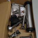 Beef Jerky Gun Kit - 2lb Stainless Steel Meat Gun for Homemade Beef Jerky and Sausages, Perfect Beef Jerky Maker and Jerky Kit