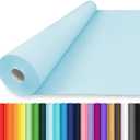 Vanhench 36" x 2400" (200') Sky Blue Wrapping Paper, Solid Color Art Kraft Craft Paper for Birthday Gift Wrapping, Baby Shower, Bouquet Flower Packing Poster Bulletin Board Construction