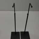 Hanging Hook Bag Stand - Set of 2 Adjustable Height Black Handbag Display Stand Set