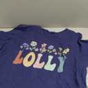 Lolly Gifts Women Wildflower Floral Design Lolly T-Shirt, L