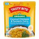 Tasty Bite Organic Coconut Chickpea & Turmeric Curry, and Bombay Potatoes, Best Before Dates:  August 31.2026, May 31.2026 