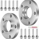 SCITOO 2X 5 Lug Wheel Spacers Hubcentric 20mm 5x120mm to 5x120mm 12x1.5 72.56mm fits for 325ci 325i 325xi 328ci 328i 330i 330xi 325i 325xi 328i