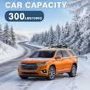 Roof Rack Cross Bars 300lbs Compatible with Chevy Chevrolet Traverse 2018 2019 2020 2021, All-Metal Aluminum Heavy Duty Crossbar Luggage Racks Roof Rails Rooftop Canoe Accessories