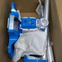 Pool Leaf Vacuum with 71.7in Telescopic Pole, 83GPM Powerful Suction, Rechargeable Cordless Pool Skimmer with 90Mins Runtime for Inground & Above Ground Pools, Pool Vacuum for Debris and Leaves
