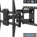 Mounting Dream TV Wall Mount, UL Listed Full Motion Mount Bracket for 42-84 Inch Flat Screen TVs, Swivel Articulating Dual Arms, Max VESA 600x400mm, 100 LBS Loading, Fits 16 Inches Wood Studs, MD2296