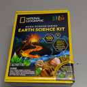 National Geographic Earth Science Kit 100+ Science Experiments & Activities for Kids, Crystal Growing, Volcano Science Kit, Rock Collection, STEM Project Toy for Boys & Girls