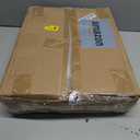 Small Round Side Table - 3-Tier Oval Accent Table for Small Spaces, Rustic Wood and Metal Couch End Table, Nightstand for Bedroom or End Table Living Room, Set of 2, Rustic Brown