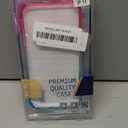 NGB Designed for iPhone 11 Phone Case, Pink/Aqua | Glitter Liquid Sparkle Cute Cover for Women Girls Kids | with Tempered Glass Screen Protector & Ring Holder & Wrist Strap