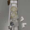 Delamu Cord Hider, 157in Wire Covers for Cords on Wall, Premium Cable Hider Cord Covers for Wires, Cable Management Wire Hiders for TV, Cable Raceway Kit, W0.95 H0.55in, White