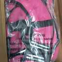 ZELUS Weighted Vest, 20lb Weight Vest with Reflective Stripe for Workout, Strength Training, Running, Fitness, Muscle Building, Weight Loss, Weightlifting, Pink