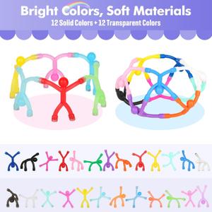 2 x Ninth Five 24Pcs Magnets Men, Magnetic People, Fridge Magnets for Adults, Small