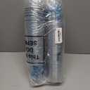 Meanplan 100 Pieces Snowflake Cups, Disposable Plastic Clear Party Cups Winter Party Favors for Birthday Holiday Baby Shower Party Decoration Guest Coffee Tea Water Milk Drinking Supplies