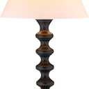 O'Bright Ember Rechargeable Table Lamp (Black_Baluster) 7"D x 7"W x 20.5"H