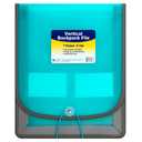 C-Line 1-Pocket Vertical Expanding Backpack Organizer File, 1 File, Color May Vary (58700), Green, 1" x 10 1/4" x 12 3/4"