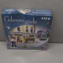 Wrebbit3D Gilmore Girls 3D Puzzle Model of Stars Hollow | 435 Real Jigsaw Puzzle Pieces | Build The Iconic Cafe from The Hit TV Series