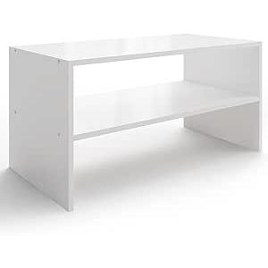 LOWOSA 2-Tier Stackable White Shoe Rack, Wooden 2-Shelf Shoe Organizer Freestanding Shoe Storage Stand for 6-9 Pairs, Perfect for Closet, Entryway, Office Use - White(Pack of 2) LOWOSA 2-Tier Stackable White Shoe Rack, Wooden 2-Shelf Shoe Organizer Freestanding Shoe Storage Stand for 6-9 Pairs, Perfect for Closet, Entryway, Office Use - White(Pack of 2)