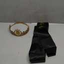 King Crown and Birthday Sash, King Crown for Men,Gold Men's Tiara Prince Diadem,Royal Medieval Cosplay Birthday Prom Halloween Hair Accessories