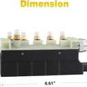 JDMON Air Suspension Valve Block Supply Compatible with Mercedes-Benz W220 S-Class S350 S430 S500 S600 S55 S65 AMG Replaces 2203200258